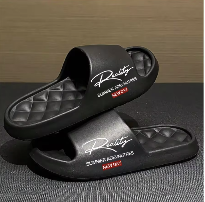 Summer innovative design EVA men's shoes, soft and lightweight home slippers, suitable for indoor and outdoor leisure activities