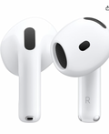 Apple AirPods 4 Wireless Earbuds, Bluetooth Headphones, Personalized Spatial Audio, Sweat and Water Resistant, USB-C Charging Case, H2 Chip, Up to 30 Hours of Battery Life, Effortless Setup for iPhone